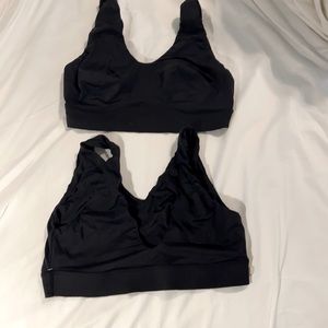 Two Harper Wilde Bliss bras black medium